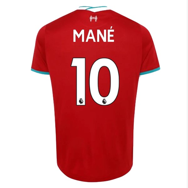 Camiseta Liverpool NO.10 Mane Replica Primera Ropa 2020/21 Rojo